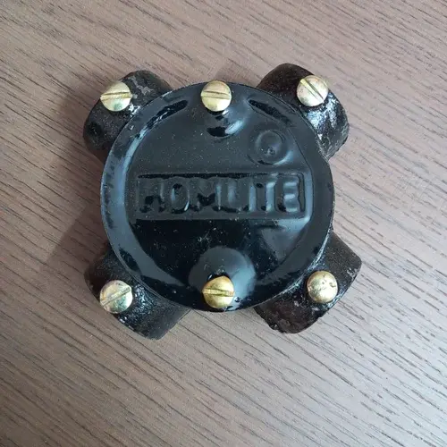 Homlite 19mm Junction Box Flat