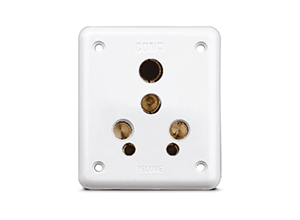 Cona Deluxe 6/16A Universal Socket