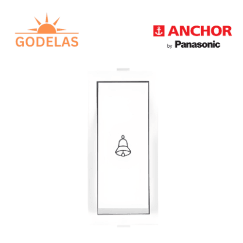 Anchor Roma 10A Bell Push - White
